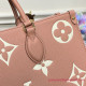 M46286 OnTheGo MM Handbag (Rose Trianon / Creme)