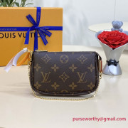 M58009 Mini Pochette Accessoires Monogram Canvas (Authentic Quality)