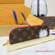 GI1396 Charlotte Pencil Pouch Burgundy (Authentic Quality)