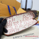 GI1396 Charlotte Pencil Pouch Burgundy (Authentic Quality)