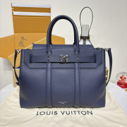 M11663 Georges Tote MM Blue Buit (Authentic Quality)