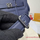 M11663 Georges Tote MM Blue Buit (Authentic Quality)