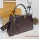 M12927 Capucines MM Souple Chocolate Brown (Authentic Quality)