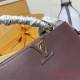 M12927 Capucines MM Souple Chocolate Brown (Authentic Quality)