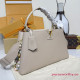 M12929 Capucines MM Souple Greige (Authentic Quality)