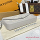 M14227 Pochette Félicie Brume Gray / White Quartz (Authentic Quality)