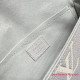 M14227 Pochette Félicie Brume Gray / White Quartz (Authentic Quality)