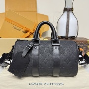 M20900 Keepall Bandoulière 25 Black (Authentic Quality)
