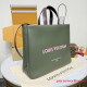 M26082 Shopper Tote MM Khaki Green (Authentic Quality)