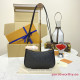 M80349 Easy Pouch On Strap Black (Authentic Quality)