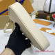 M81066 Easy Pouch On Strap Crème White (Authentic Quality)
