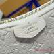 M81066 Easy Pouch On Strap Crème White (Authentic Quality)