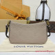 M81862 Easy Pouch On Strap Tourterelle Beige (Authentic Quality)
