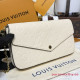 M82363 Pochette Félicie Cream (Authentic Quality)