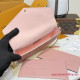 M82608 Félicie Pochette Rose poudré Pink (Authentic Quality)