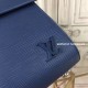 Louis Vuitton M41299 Cluny MM Epi Leather Indigo
