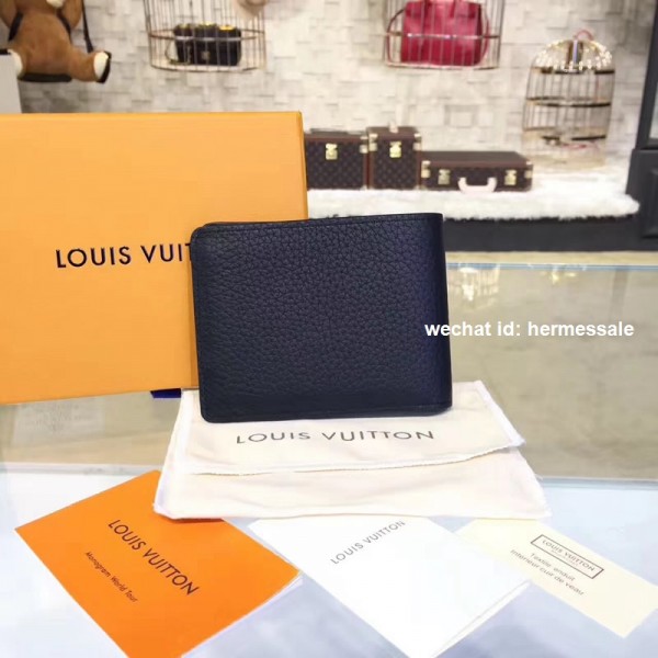 Louis Vuitton M58189 Multiple Wallet Taurillon Leather