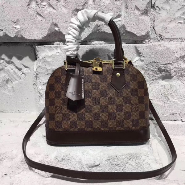 Louis Vuitton N41221 Alma BB Damier Ebene Canvas