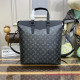 M40567 Louis Vuitton Tote Explorer Monogram Eclipse Canvas