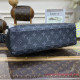 M44223 Louis Vuitton Odyssey Messenger PM Monogram Eclipse Canvas