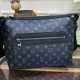 M44223 Louis Vuitton Odyssey Messenger PM Monogram Eclipse Canvas