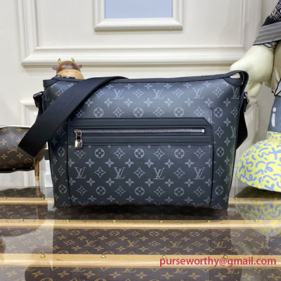 M44224 Louis Vuitton Odyssey Messenger MM Monogram Eclipse Canvas