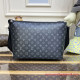 M44224 Louis Vuitton Odyssey Messenger MM Monogram Eclipse Canvas