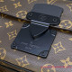 M45806 S Lock Messenger Monogram Macassar Canvas