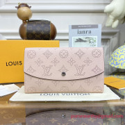 M60145 Louis Vuitton Iris Wallet Mahina Magnolia