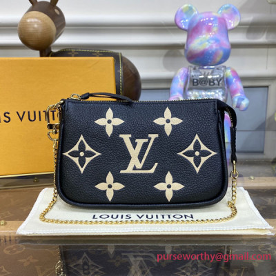 M80732 Mini Pochette Accessoires Bicolor Monogram