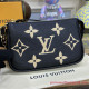 M80732 Mini Pochette Accessoires Bicolor Monogram