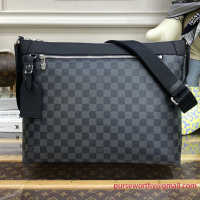 N40004 Louis Vuitton Mick MM Damier Graphite Canvas