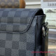 N41028 Louis Vuitton District PM Damier Graphite Canvas