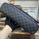 N41029 Louis Vuitton District MM Damier Graphite Canvas