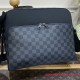 N41409 Louis Vuitton Dayton Reporter MM Damier Graphite Canvas