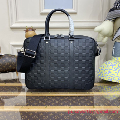 N45288 Sirius Briefcase Damier Infini Leather