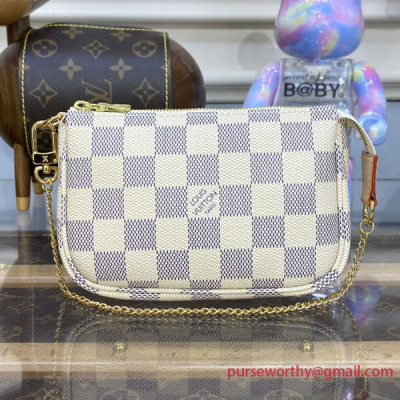 N58010 Mini Pochette Azur Damier 